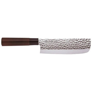 Nakiri Mes Gehamerd Zwart - 16.5cm